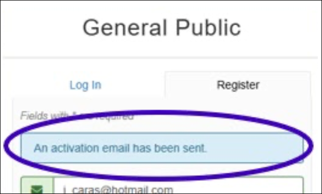alert box